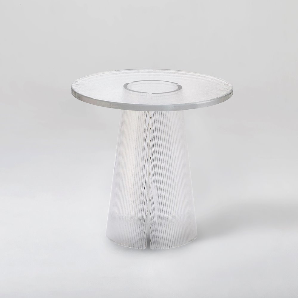 BENT SIDE TABLE HIGH